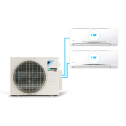 Combo 2 dàn lạnh Điều Hòa Inverter Multi S – 1HP + 1HP (MKC50RVMV/CTKC25RVMV+CTKC25RVMV)