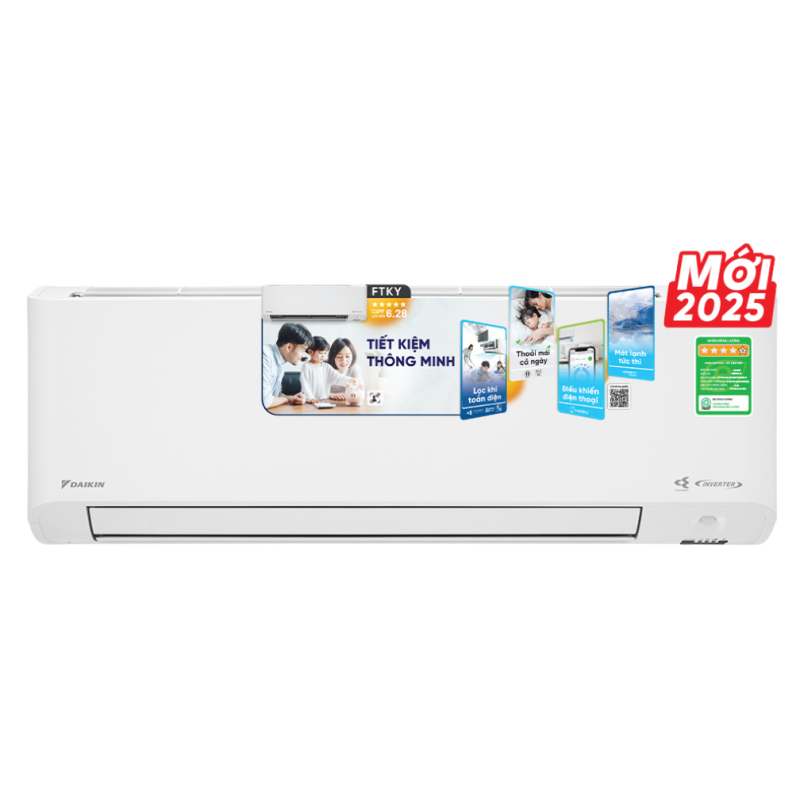 Điều Hòa Inverter 2.0 HP FTKY50ZVMV – Model 2025