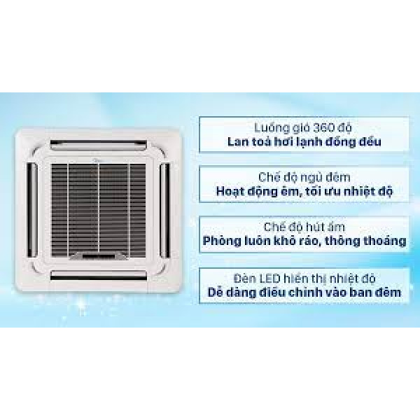 Máy lạnh âm trần Midea 5.0 HP MCD1-50CRN8