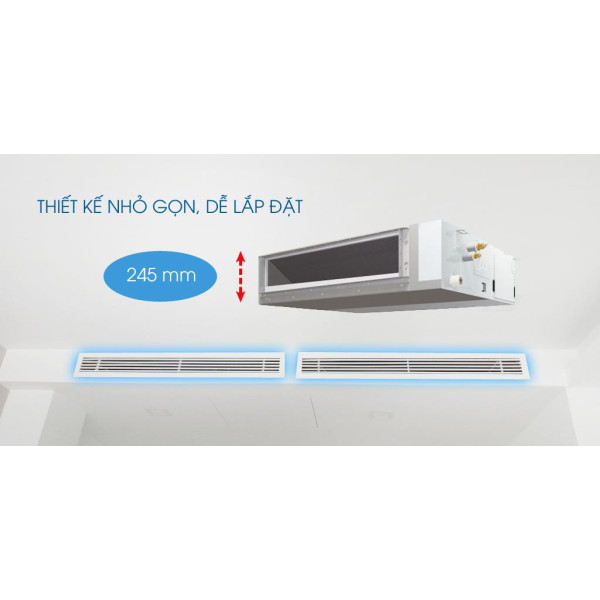 Máy lạnh giấu trần nối ống gió Daikin FBFC50DVM9/RZFC50DVM (2.0 Hp) inverter